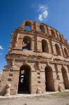 Tunisia, El Jem, Colosseum, Ancient Architecture