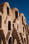 Fortified ksar building, Tunisia