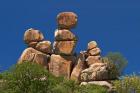 Mother and Child rock formation, Matobo NP, Zimbabwe, Africa