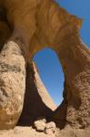 Tin Ghalega Rock Formation, Red Rhino Arch, Fezzan, Libya
