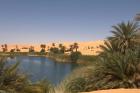 Umm El Ma Lake, Erg Awbari, Sahara Desert, Fezzan, Libya