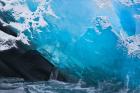 South Georgia Island, Iris Bay, Herz Glacier ice