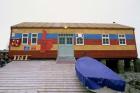 Science Base at Ukraine Outpost 'Akademic Vernadky', Antarctic Peninsula