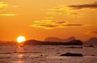 Sunset, Antarctic Peninsula, Antarctica