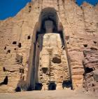 Afghanistan, Bamian Valley, Great Buddha base