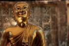 Chaukhtatgyi Temple with golden figure, Yangon, Burma, Myanmar