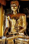 Golden Buda of Shwedagon Pagoda, Yangon, Myanmar