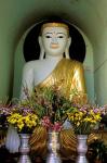 Buddha with Flowers