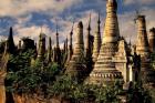 Ancient Ruins of Indein Stupa Complex, Myanmar