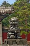 Lion statue, Forbidden City, Beijing, China