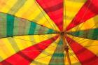 Umbrella patterns, Fuli Village market, Yangshuo, China