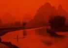 Limestone Mountains, Li River Fishermen, Yangshou, Guilin, China