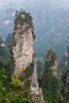 Cable Car To Yellow Stone Stronghold Village, Zhangjiajie National Forest Park, Hunnan, China