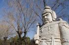 Carved warrior statues, Changling Sacred Was, Beijing, China