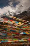 Prayer Flags, Milk Lake, Yading Natural area, China