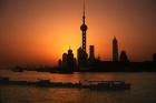 Oriental Pearl TV Tower and High Rises, Shanghai, China