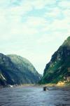 Landscape of Wu Gorge, Three Gorges, Yangtze River, China