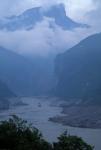 Entrance to Qutang Gorge, Three Gorges, Yangtze River, China