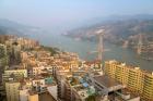 Qutang Gorge From  Daixi Village, Three Gorges, Yangtze River, China