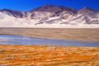 Landscape of Mt Kunlun and Karakuli Lake, Silk Road, China
