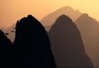 China, Huangshan Mountains, Sunlight