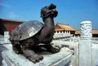 China, Beijing, Forbidden City, Turtle statue