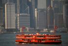 Star Ferry in Hong Kong Harbor, Hong Kong, China