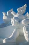 CHINA, Heilongjiang, Haerbin, Snow Sculptures