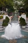 Waterfall In Hong Kong Park, Hong Kong, China