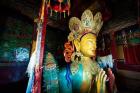 Golden Maitreya Buddha, Thiksey Monastery, Thiksey, Ladakh, India