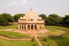Peaceful Park, Isa Khan Tomb Burial Sites, New Delhi, India