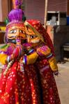 Puppets For Sale in Downtown Center of the Pink City, Jaipur, Rajasthan, India