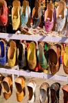 Shoes For Sale in Downtown Center of the Pink City, Jaipur, Rajasthan, India