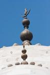 Agra, India, Taj Mahal, Crescent Moons on the domes of the Mausoleum