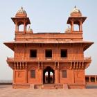 Diwan-i-Khas of Emperor Jalal el-Din Akbar, Fatehpur Sikri, India