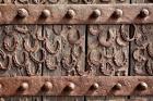 Horseshoes on the Door of Buland Darwaza, Fatehpur Sikri, India