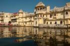 Along Lake Pichola, Udaipur, Rajasthan, India.