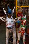 Colorful local handicrafts, Pushkar, Rajasthan, India.