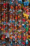 Colorful souvenirs, Pushkar, Rajasthan, India.