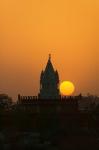 Brahma Temple at sunset, Pushkar, Rajasthan, India