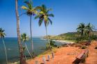 Goa, India. Big and Little Vagator beaches