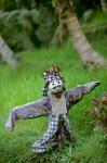 Village Scarecrow, Rice Fields, near Tegallalan, Bali, Indonesia