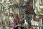 Tau Tau, Effigies of Departed Nobles, Cave Tombs at Tampangallo Village,  Tana Toraja, Sulawesi, Indonesia