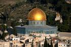 An elevated city view, Jerusalem, Israel