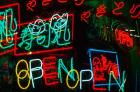 Neon Signs For Sale in Dotombori District Market, Osaka, Japan