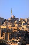 Aerial view of traditional houses in Amman, Jordan