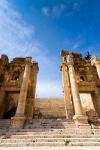 Propilaeum of the Temple of Artemis, Jerash, Gerasa, Jordan