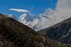 The Everest Base Camp Trail snakes along the Khumbu Valley, Nepal