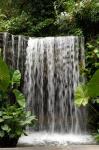 Singapore, National Orchid Garden, Waterfall