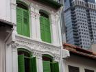 Modern Buildings and Older Ones in Singapore